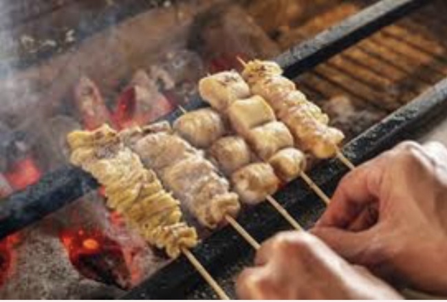 ①焼き鳥4本セット