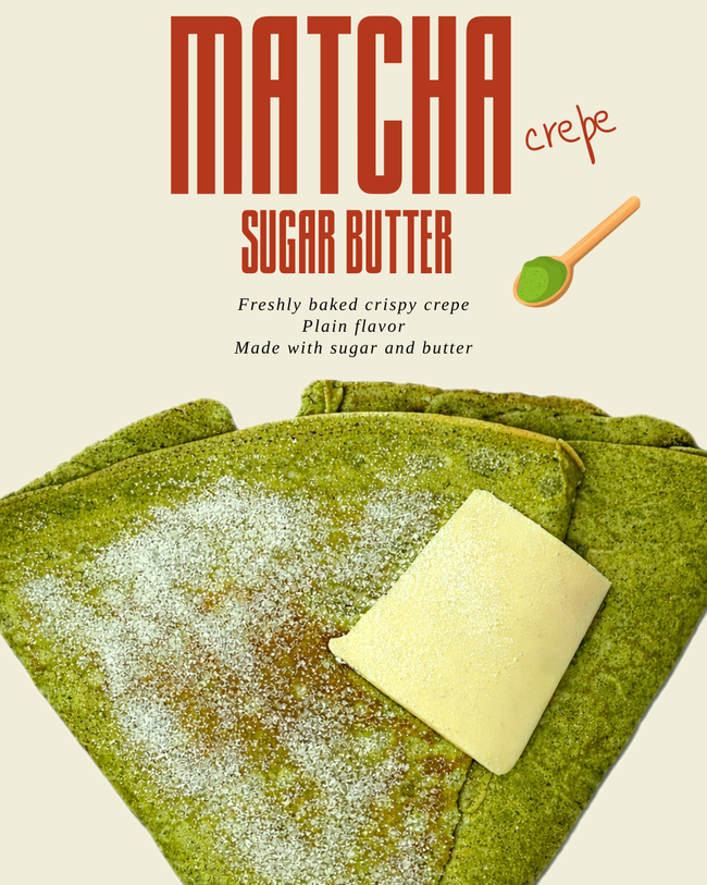 バターシュガー　抹茶