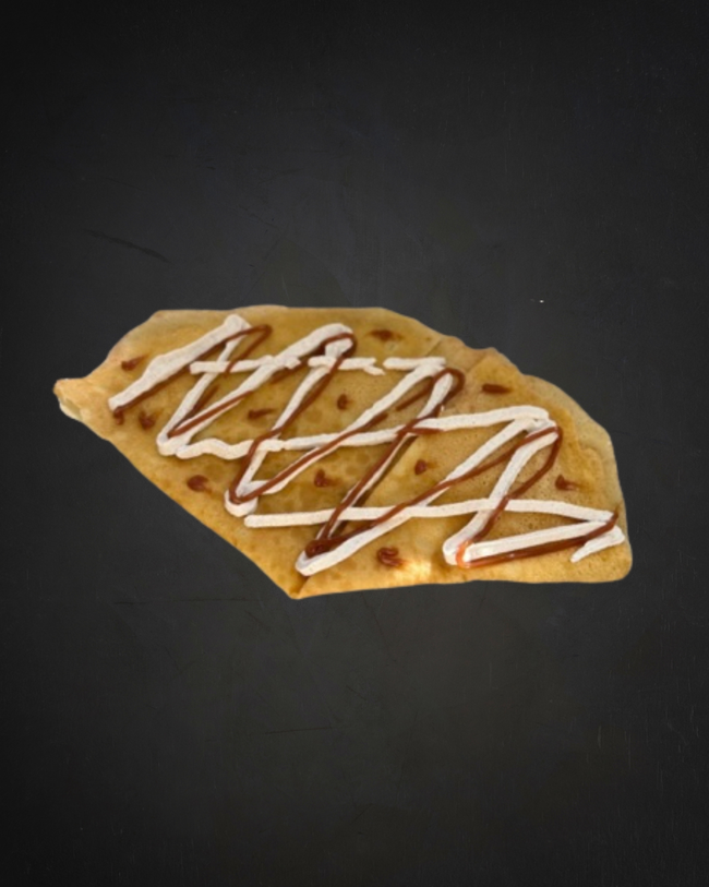 米粉クレープ（キャラメルとルイボスクリーム)