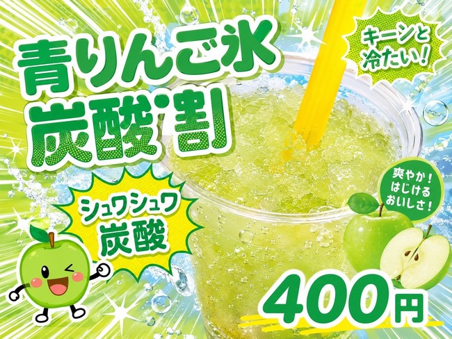 炭酸青りんご