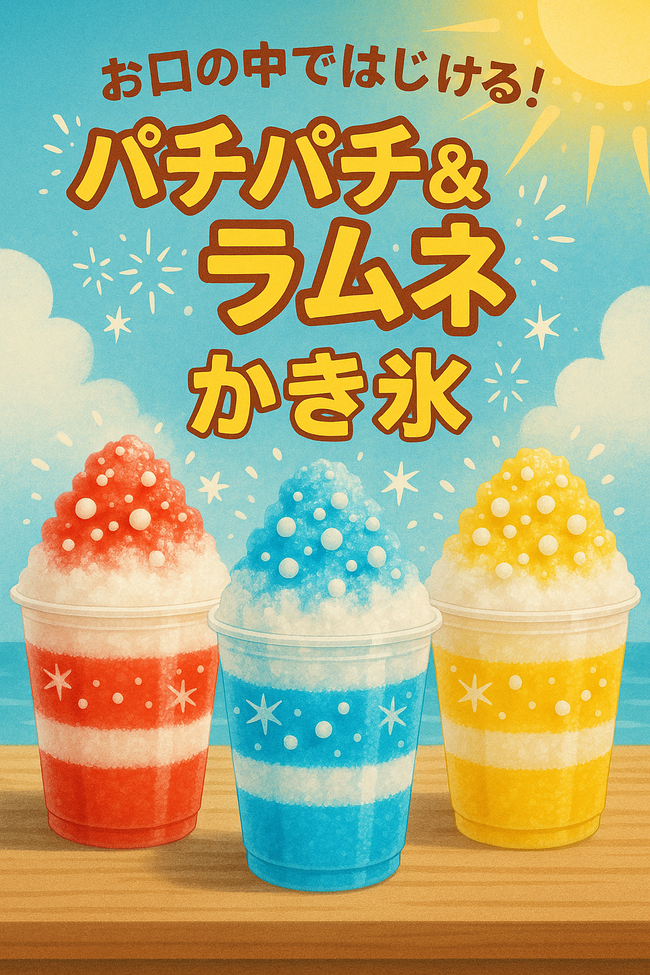 パチパチかき氷