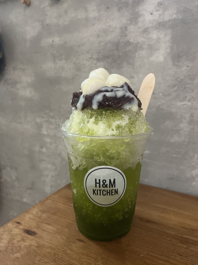 かき氷(宇治抹茶)