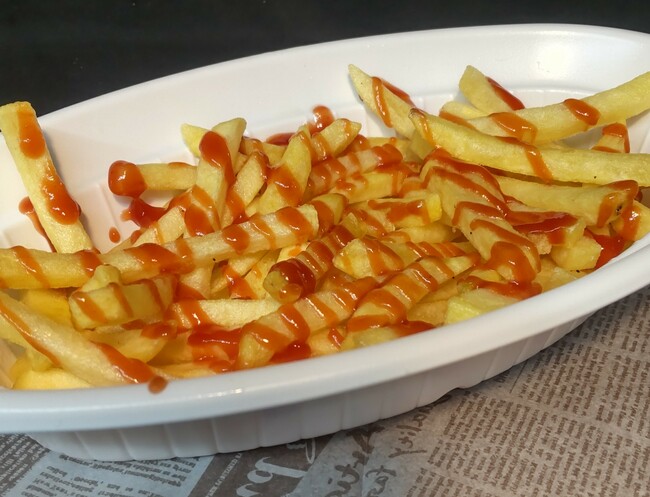 フライドポテトケチャップ