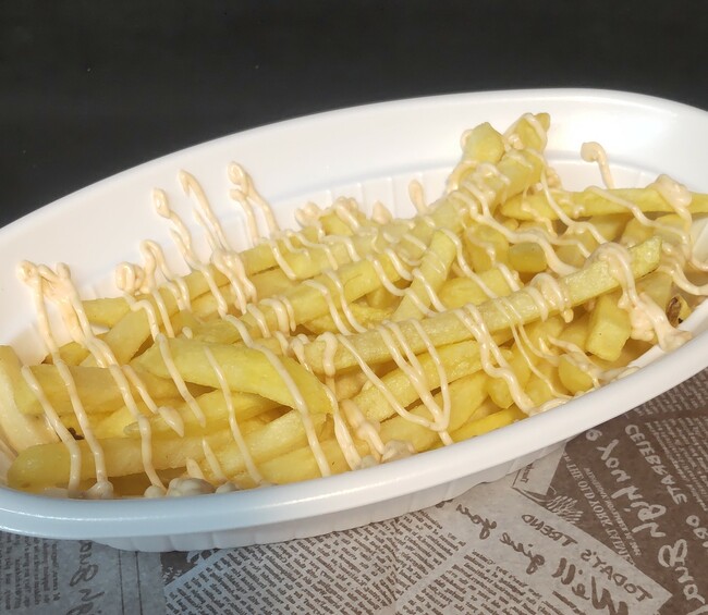 フライドポテト明太子マヨネーズ