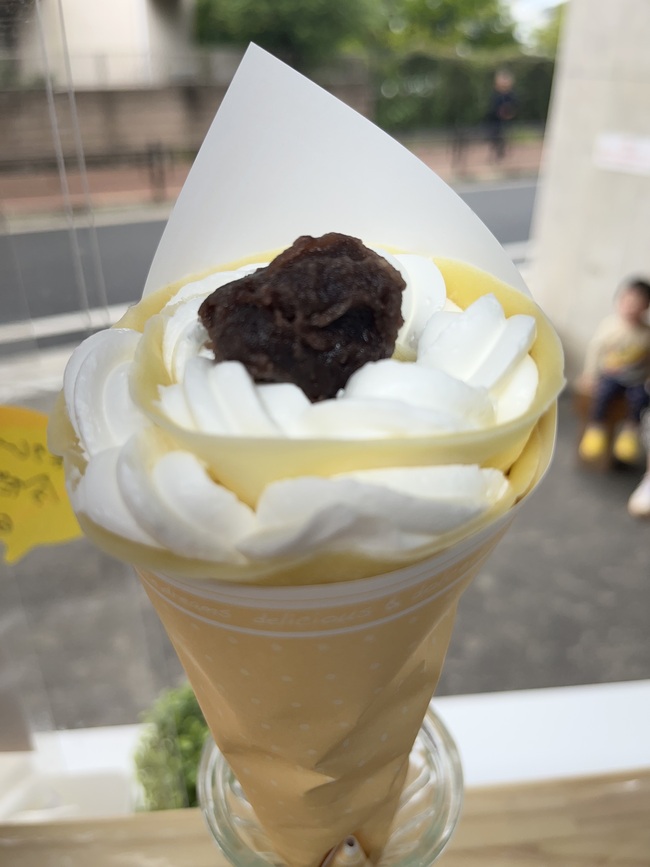 あんこクレープ