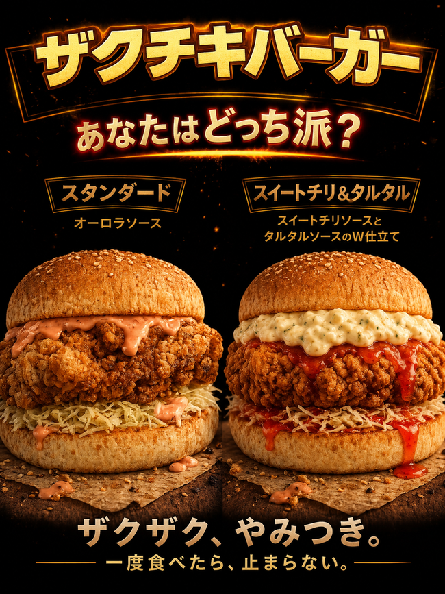 ザクチキバーガー