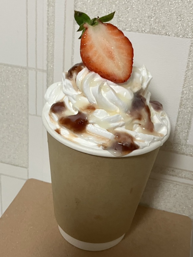 ストロベリーホットチョコ