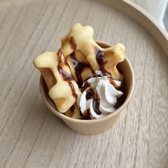 ワッフルパフェ