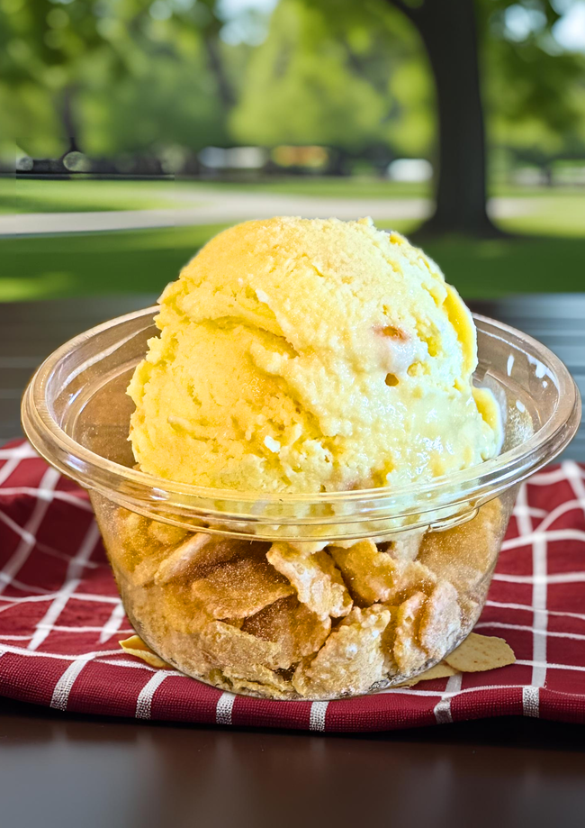 キャラメルバニラアイス