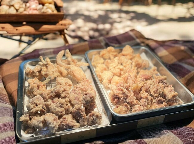 瀬戸内海の塩から揚げ