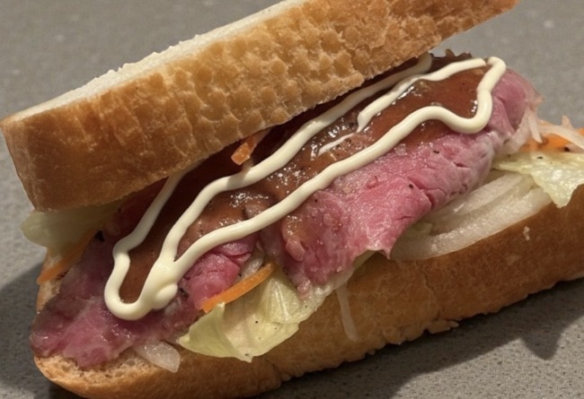 足柄牛サンドウィッチ