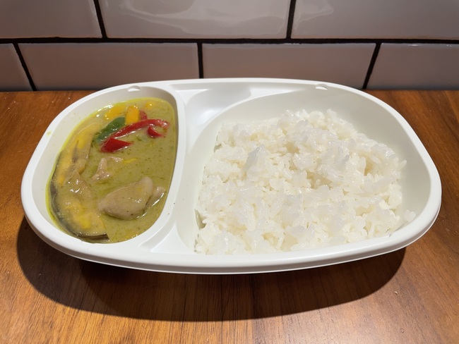 チキングリーンカレー　⑥