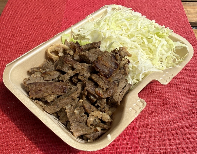ビーフと野菜とケバブ