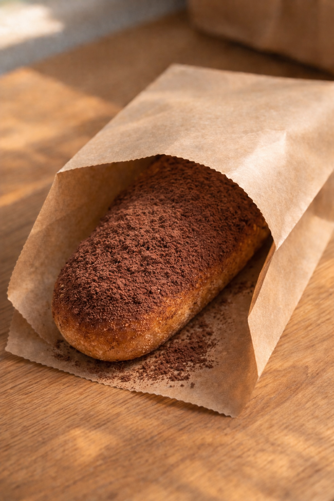 ココア揚げパン