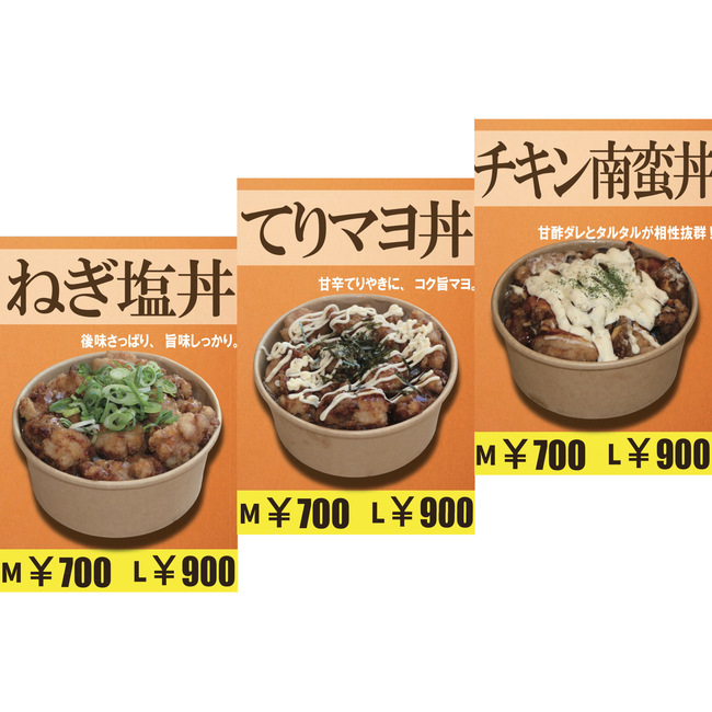 唐揚げ丼(Lサイズ)