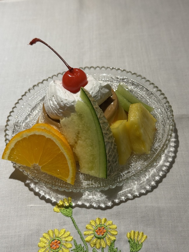 プリンアラモード
