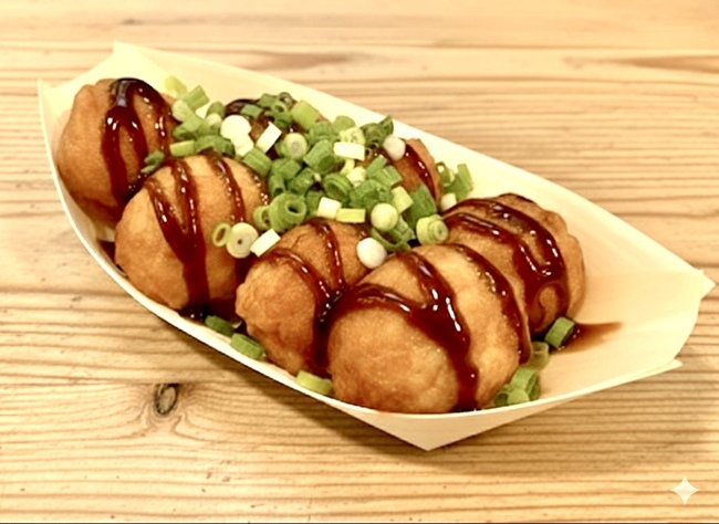 たこ焼き　ねぎしょうゆ