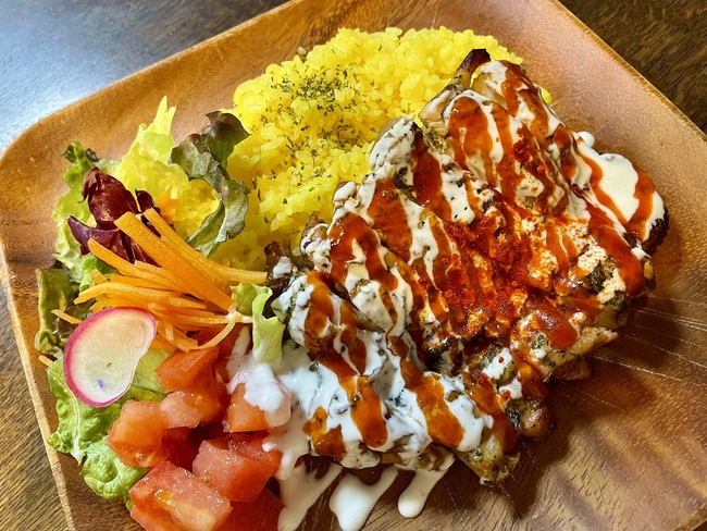 チキンオーバーライス NY style