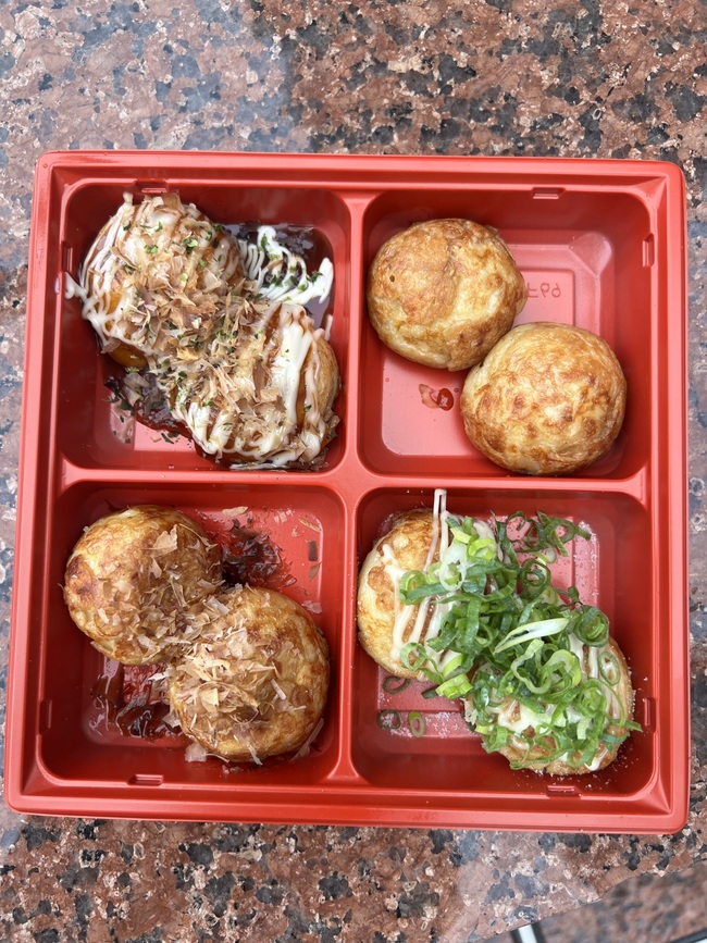 たこ焼き4種盛り