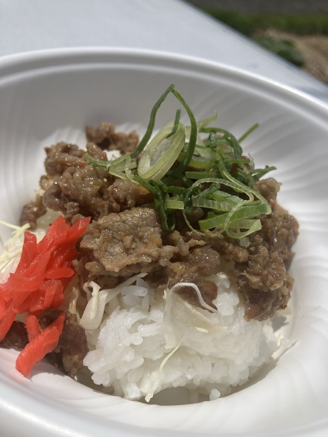 ビーフバター丼