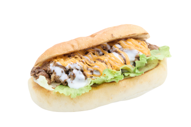 ニューヨークチーズステーキバーガー