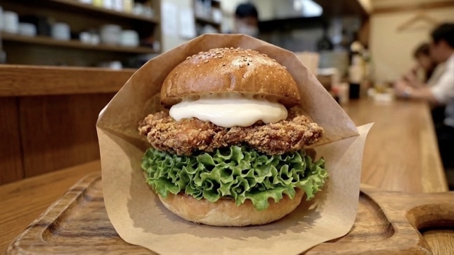 カラアゲバーガー