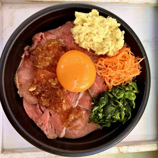 ローストビーフ丼