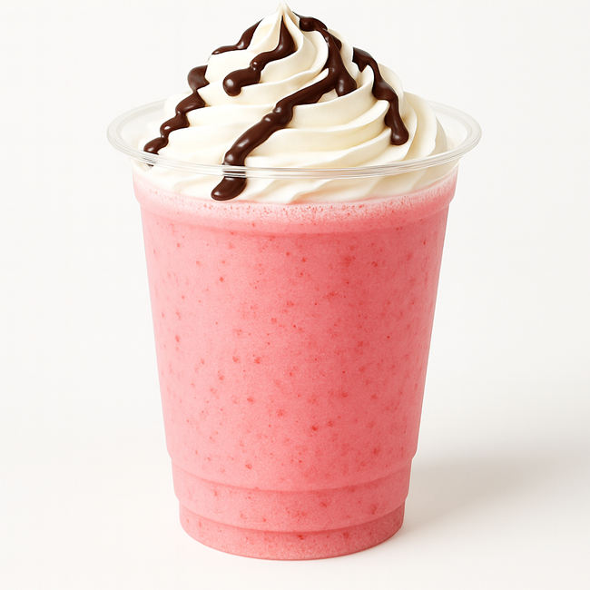 生クリームいちごスムージー