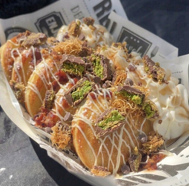 ドバイチョコ生ミニパンケーキ（6枚入り）