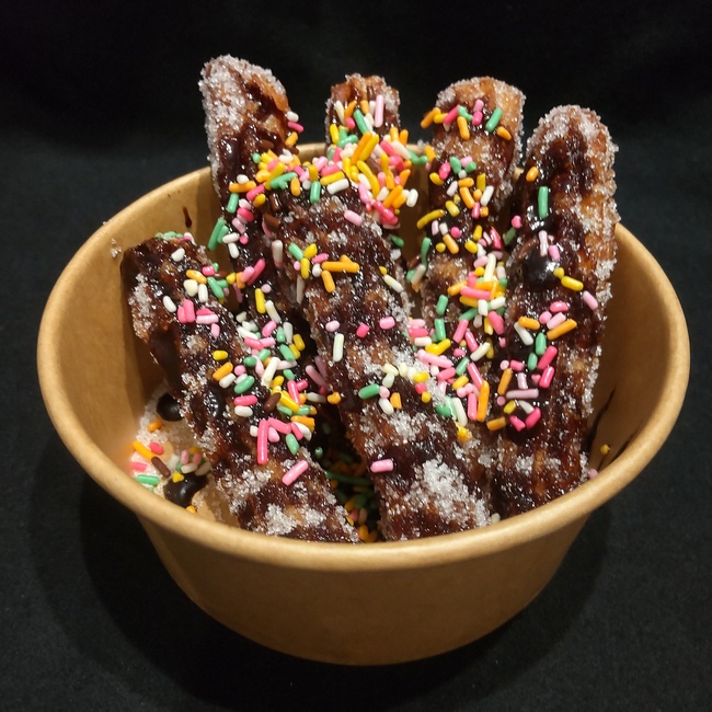 カップチュロスチョコレート