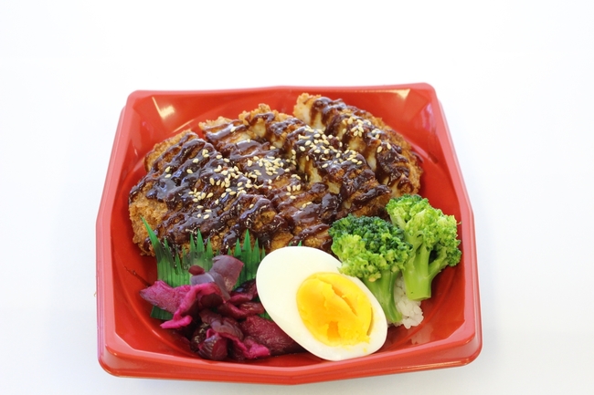 日替わり丼物例　豚ロース八丁味噌カツ丼