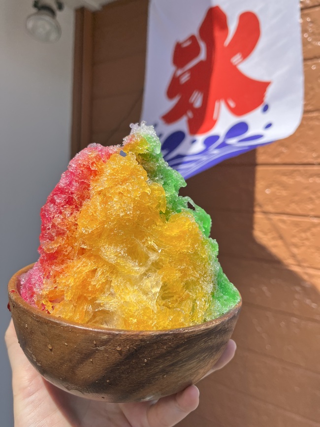 もりもりふわふわかき氷