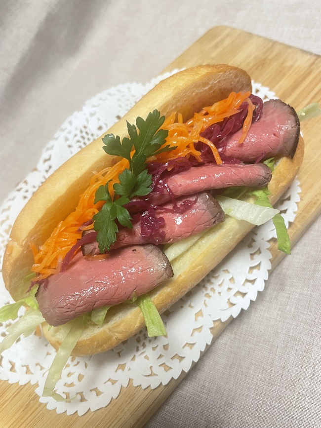 ローストビーフサンド