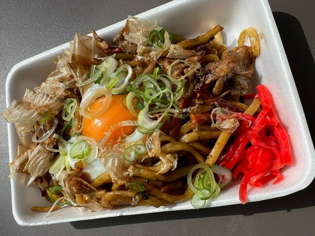 温玉乗せぼっかけ焼きそば