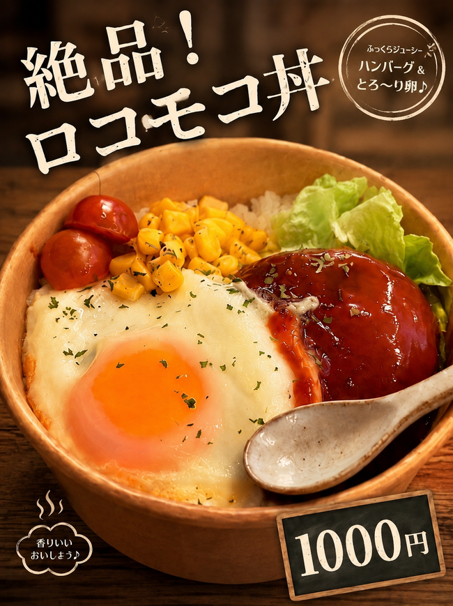 ロコモコ丼