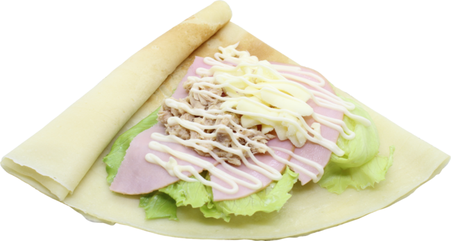 おかずクレープ