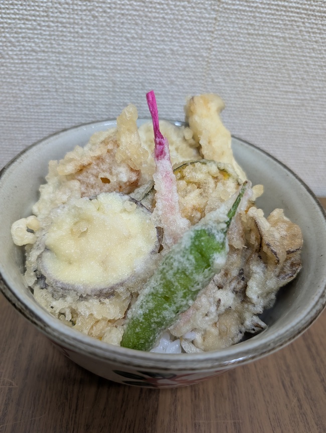 野菜天丼