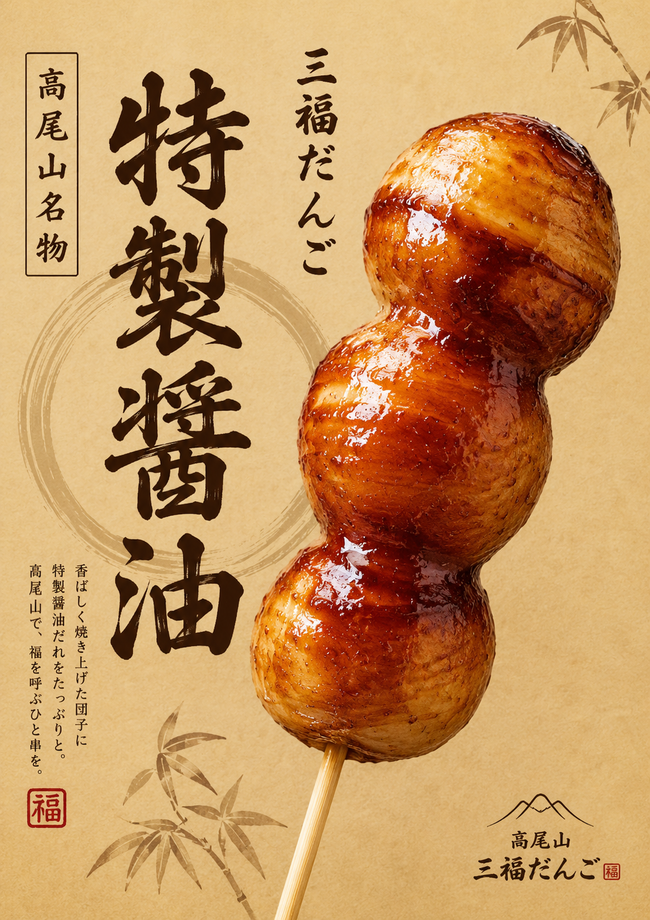 焼きだんご　特製醤油