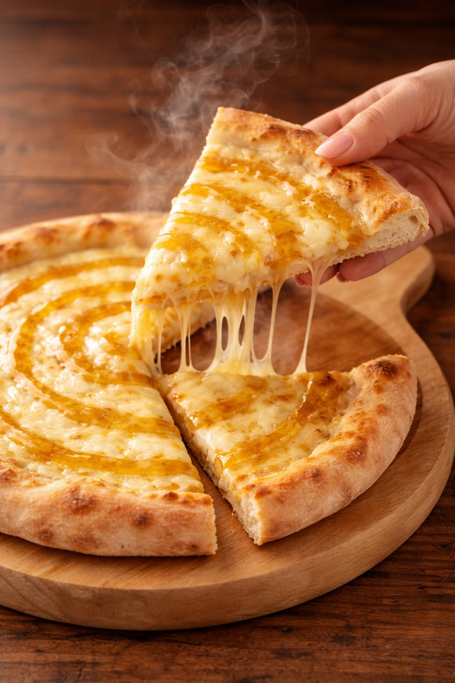 はちみつチーズピザ