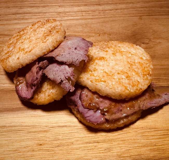 ビーフライスバーガー