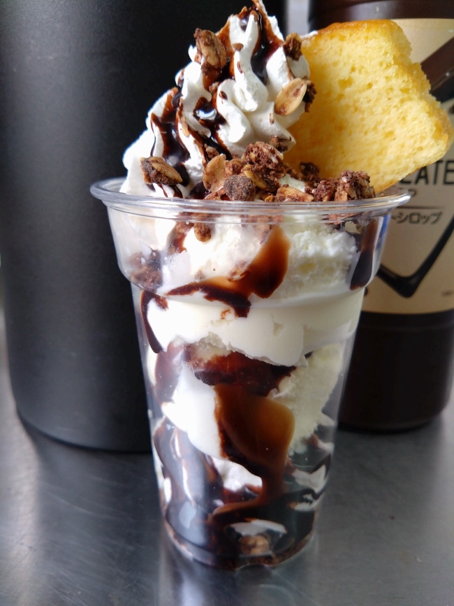 チョコバニラパフェ(500)