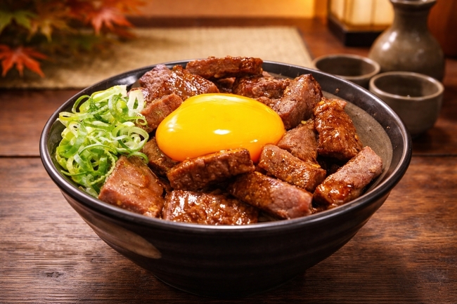 飛騨牛サイコロステーキ丼