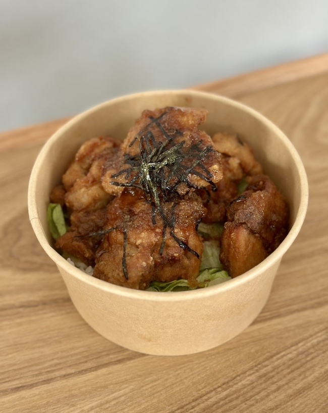 おろし唐揚げ丼