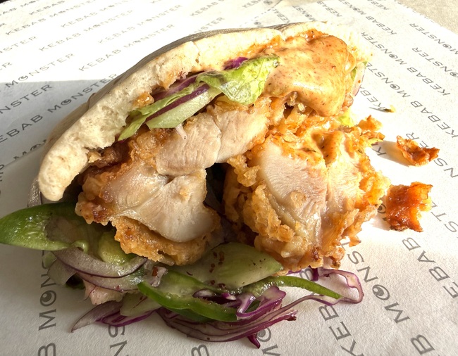 Kebab Crisp Sandwich（ケバブサンド）