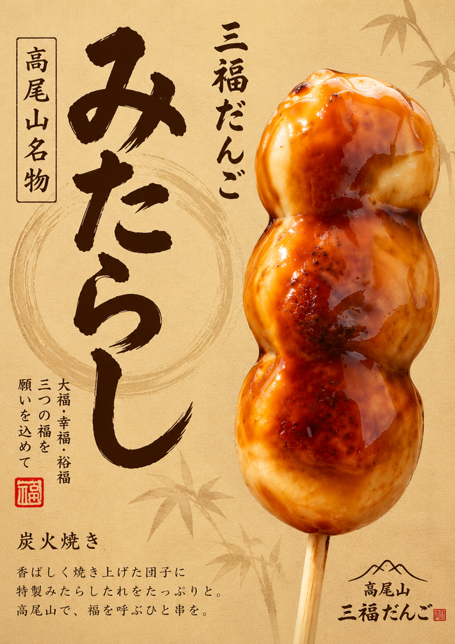 焼きだんご　みたらし