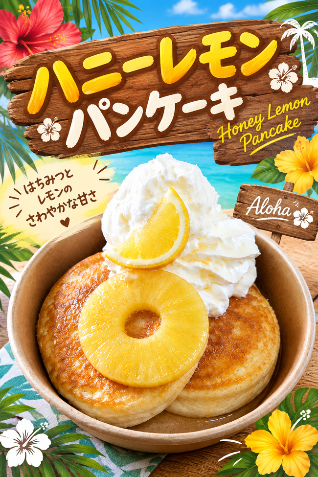 ハニーレモンパンケーキ