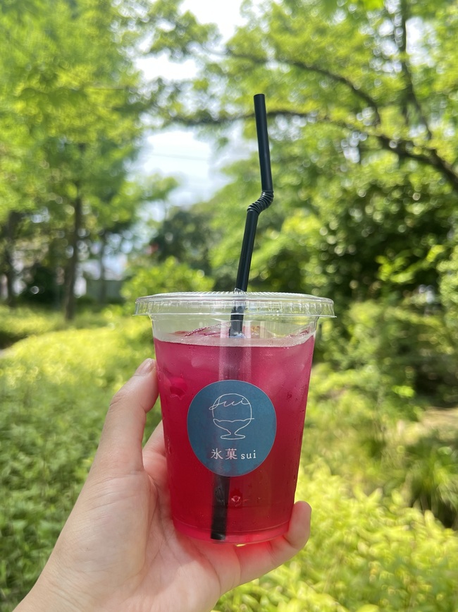 赤紫蘇ソーダ