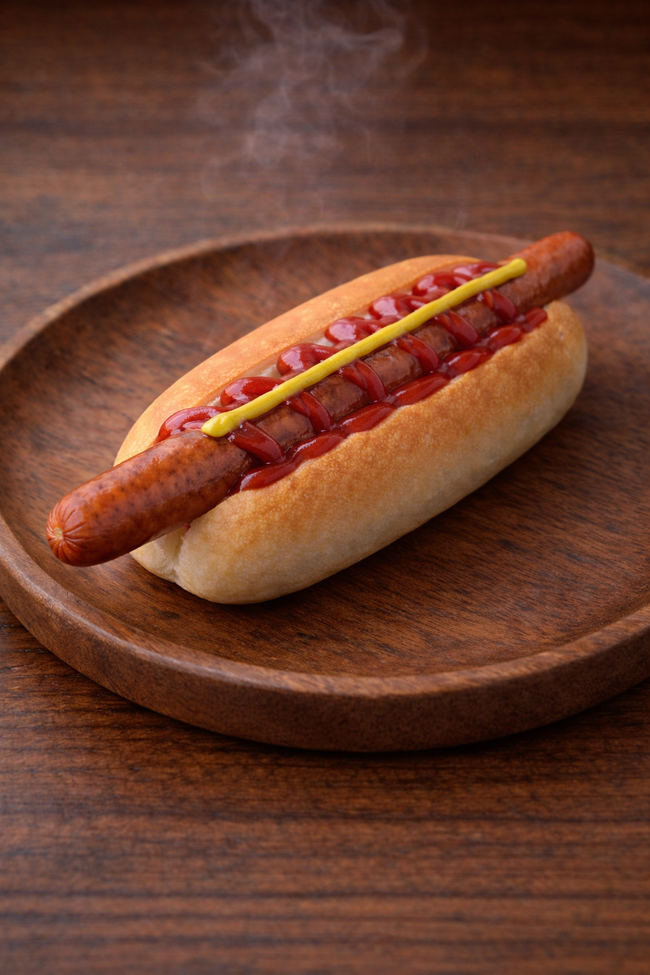 プレーンホットドッグ