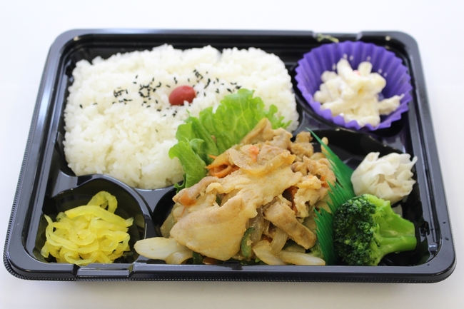 日替わり弁当３種例、豚バラ　スタミナ弁当