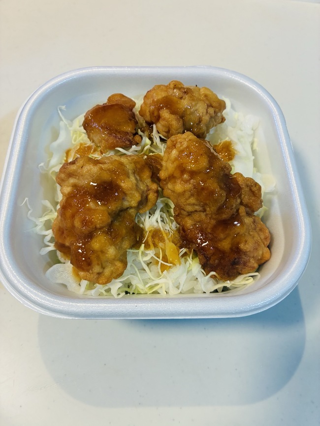 ランチ唐揚げ丼セット